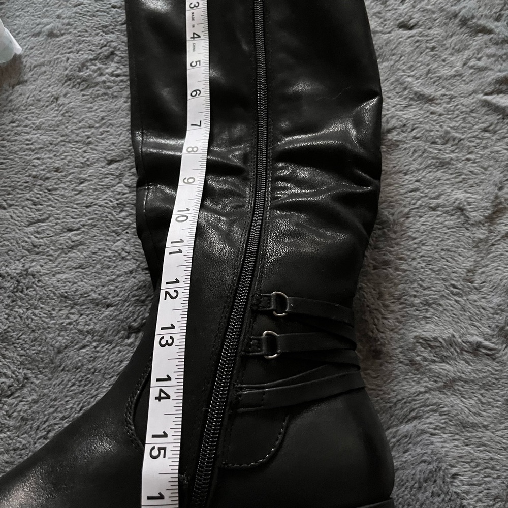 BareTraps Black Over the Knee Boots